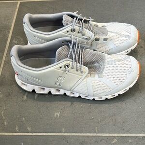 On cloud tennis shoes